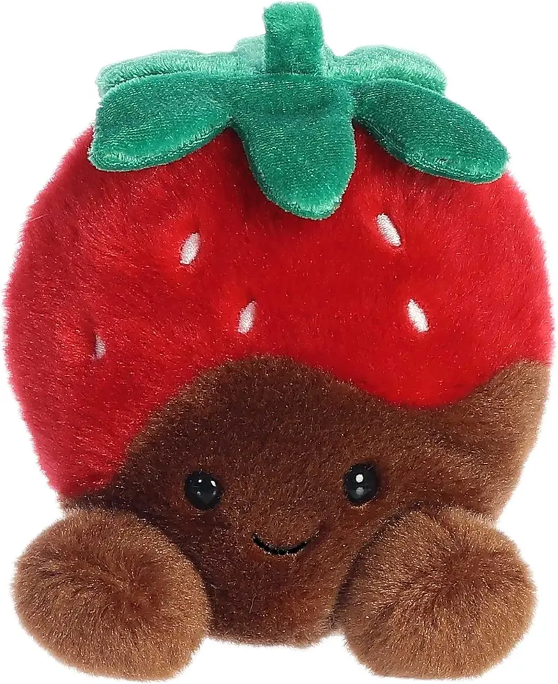 Palm Pals Chocolate Strawberry Mini Plush
