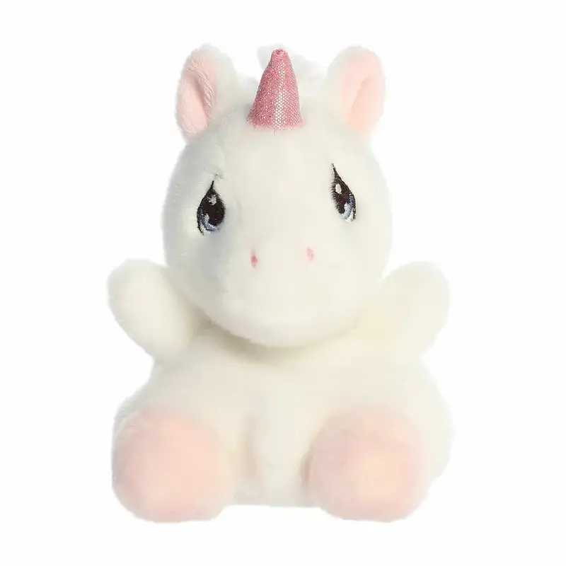 Palm Pals Sparkles Unicorn Plush – Shimmering Mini Companion