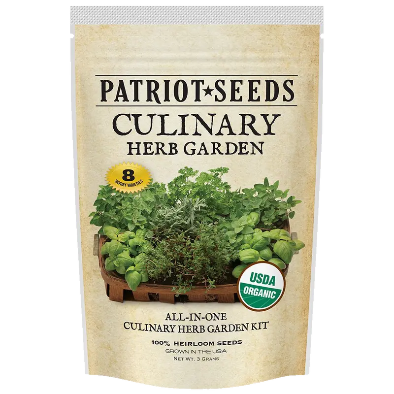 Patriot Seeds 10-Count Heirloom & Vegetable Variety Pack – Non-GMO Garden Seed Collection