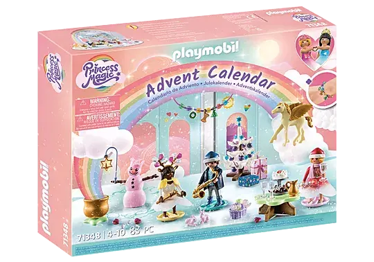 Playmobil Advent Calendar – Christmas Under the Rainbow Theme (71348)