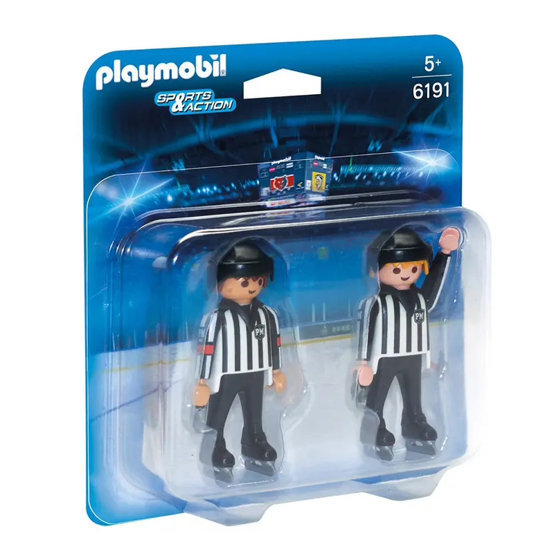 Playmobil Ice Hockey Referee Figure – Sports-Themed Accessory (6191)