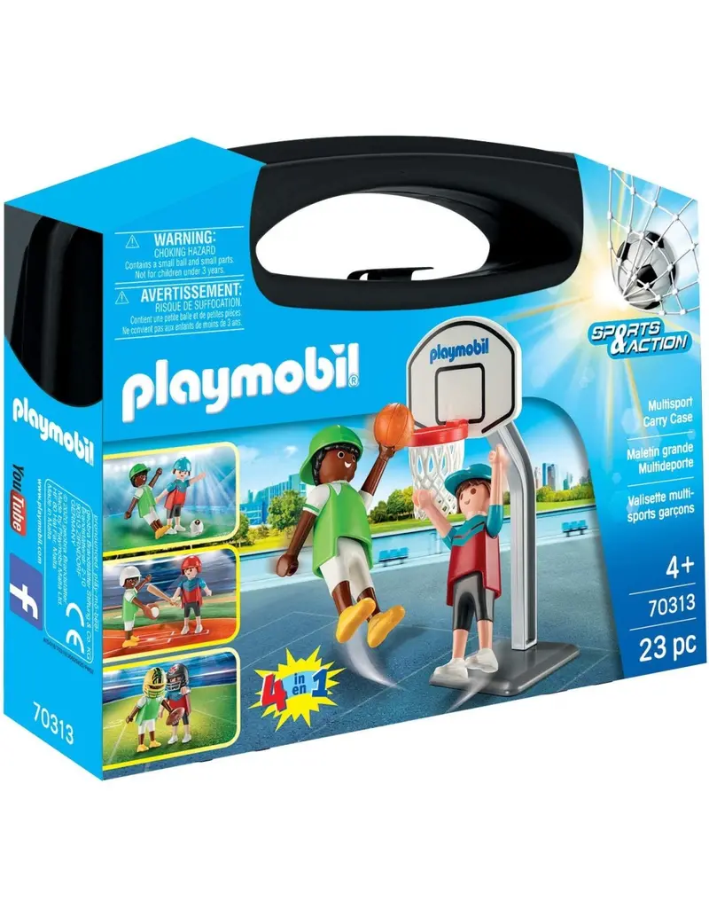 Playmobil Multisport Carry Case – Travel-Friendly Sports Activity Kit (70313)