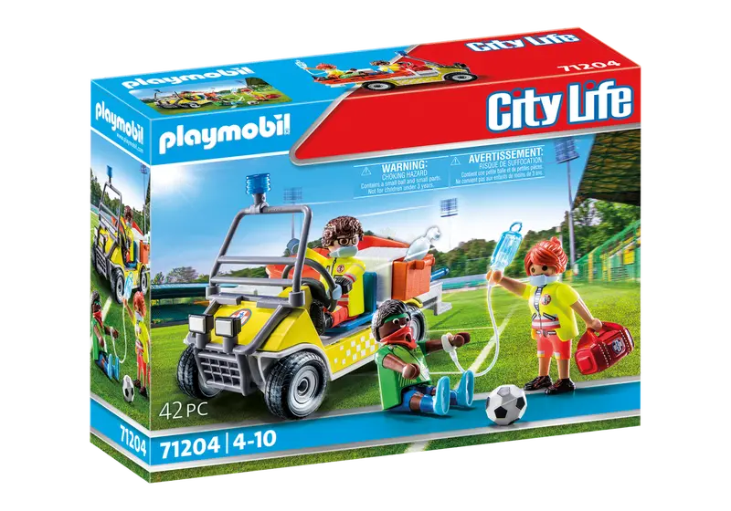 Playmobil Rescue Caddy – Mobile Emergency Transport Vehicle (71204)