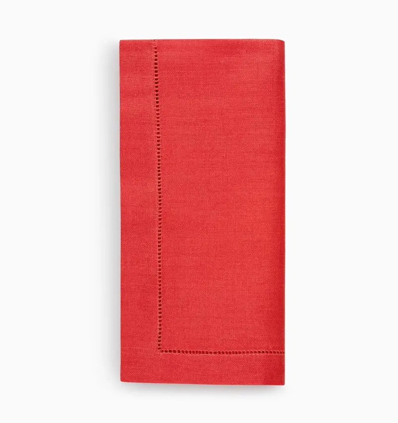Poppy Linen Dinner Napkins – Festival Set of 4