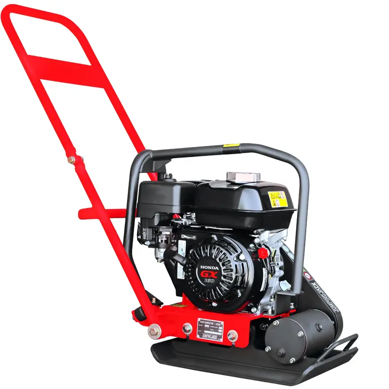 Refurbished 5.5 HP Honda Vibratory Plate Compactor for Soil and Gravel Compaction