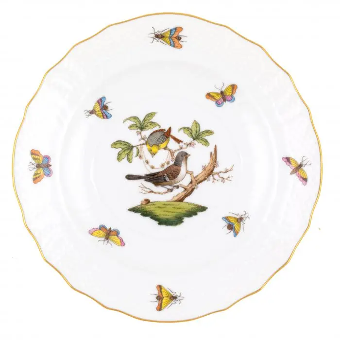 Rothschild Bird Motif Salad Plate (Design 01)