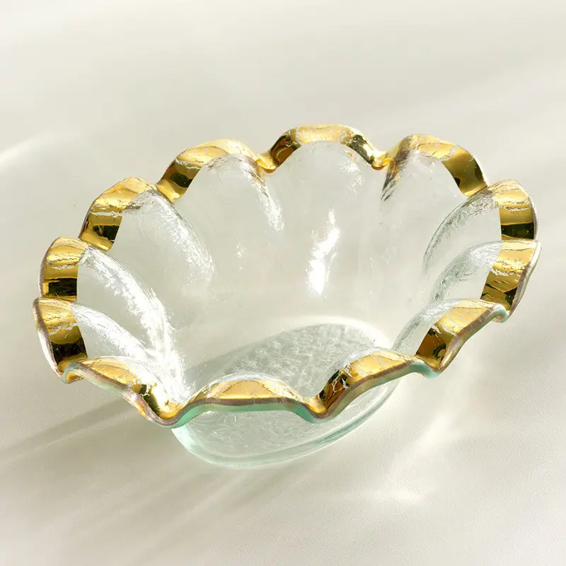 Ruffled Dip Serving Bowl