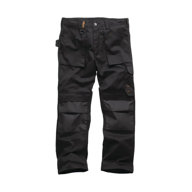 Scruffs Black Work Trousers for Professionals