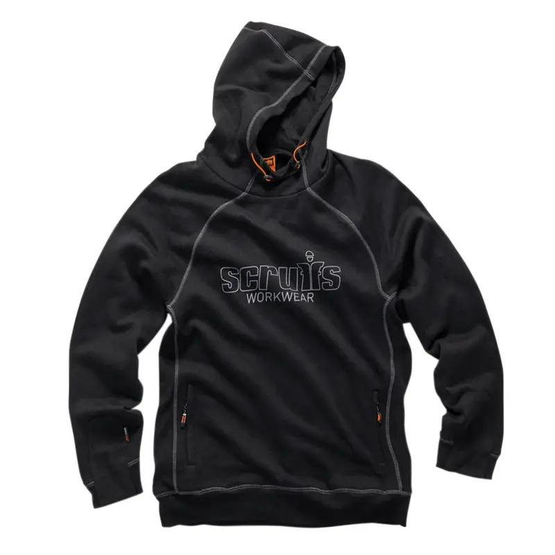 Scruffs Professional Trade Hoodie – Durable Black Workwear