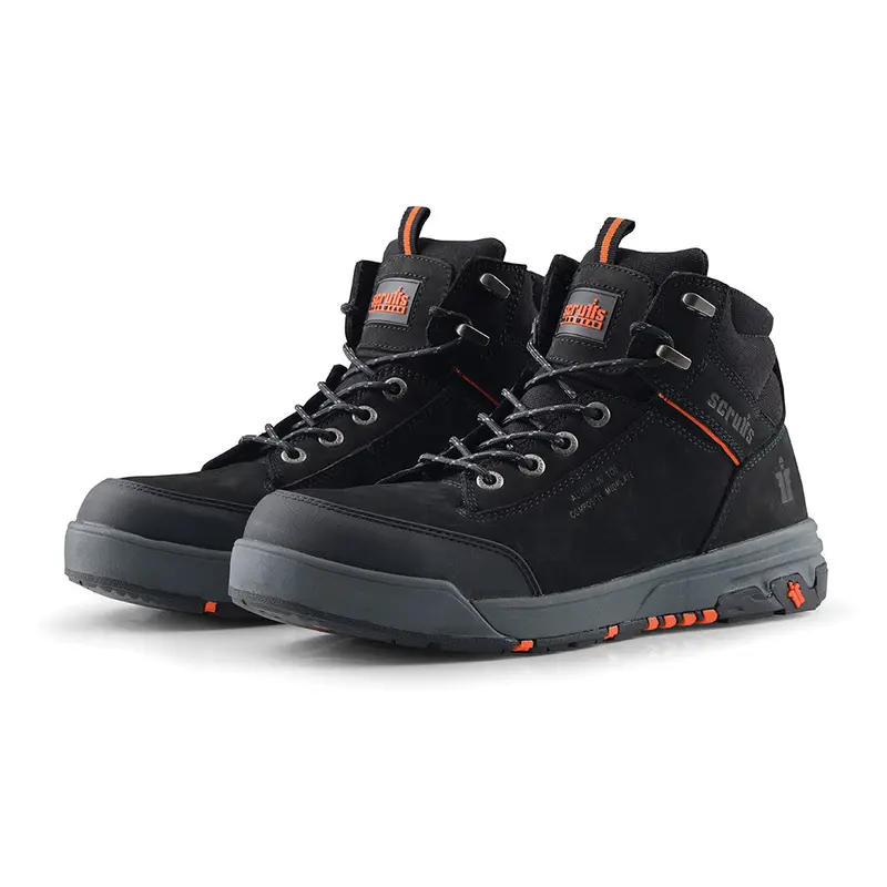 Scruffs Switchback 3 Black Safety Boots – Durable Protective Footwear