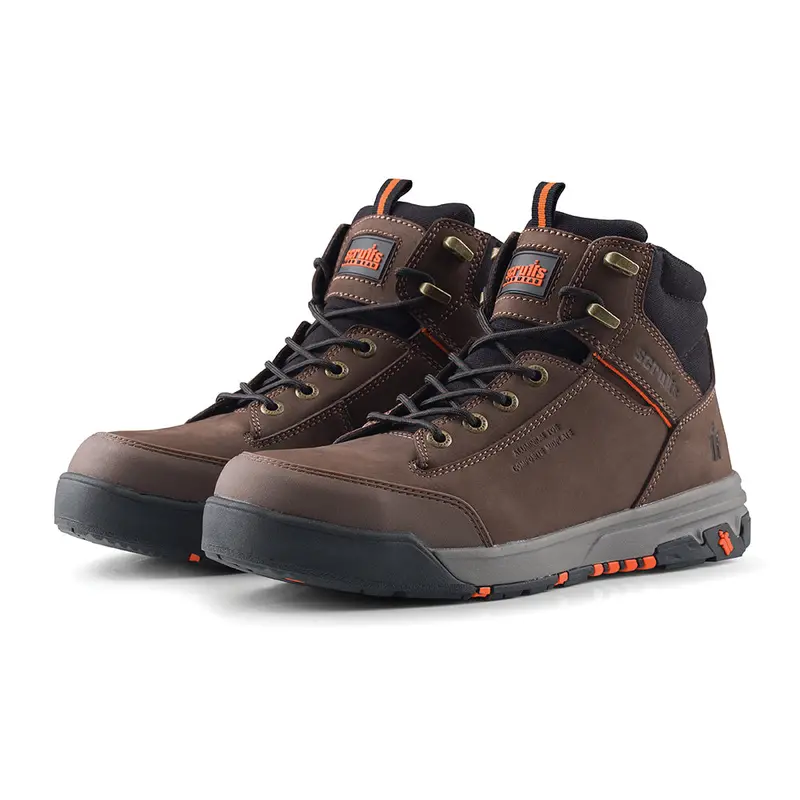 Scruffs Switchback 3 Brown Safety Boots – Industrial-Grade Work Boots