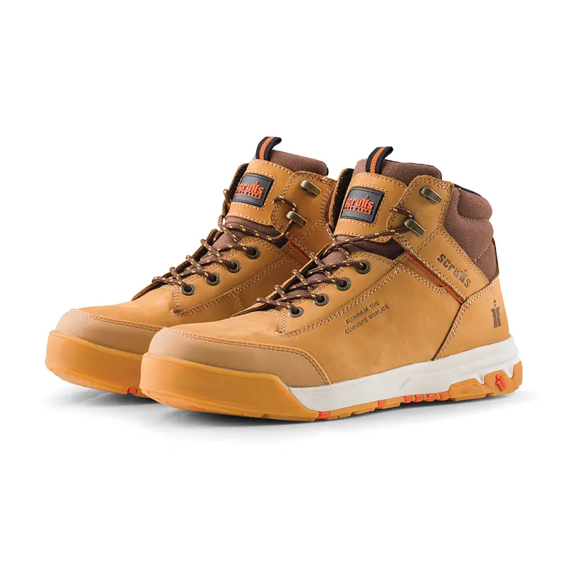 Scruffs Switchback 3 Tan Safety Boots – Steel-Toe Work Footwear
