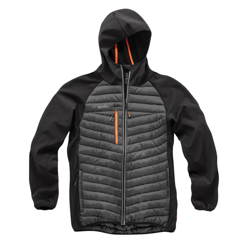 Scruffs Trade Thermo Jacket – Black Heavy-Duty Insulated Outerwear