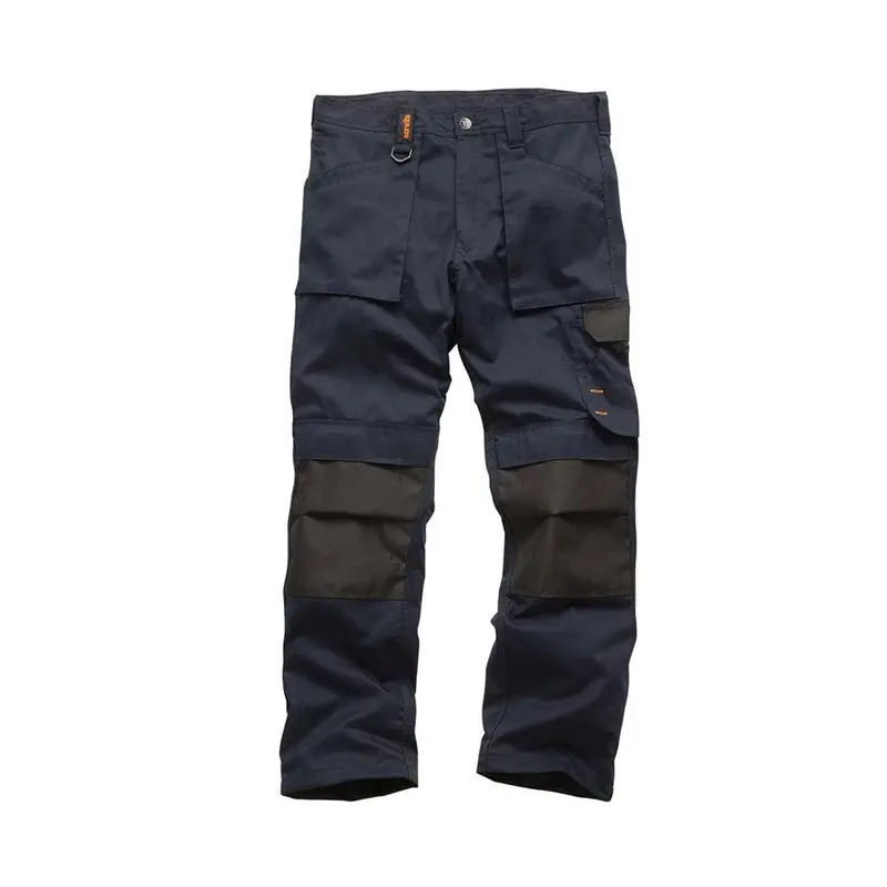 Scruffs Worker Trousers – Navy Classic-Fit Utility Pants for Daily Use