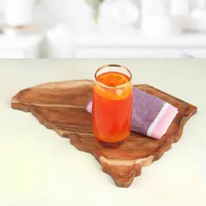 South Carolina–Themed Reclaimed Wood Cutting Board