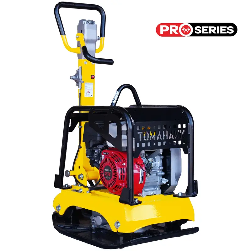 Tomahawk 6.5HP Honda Reverse Hydraulic Plate Compactor — Engineered for Soil, Aggregate & Cohesive Material Densification