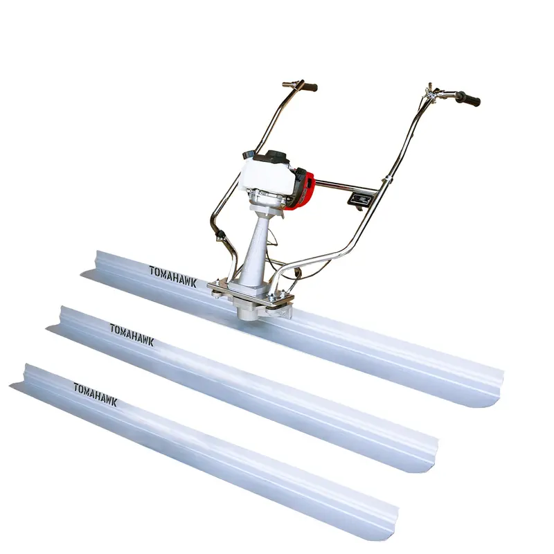 Tomahawk PRO Series Concrete Power Screed – 3-Blade Magnesium Bundle (Customizable Lengths)