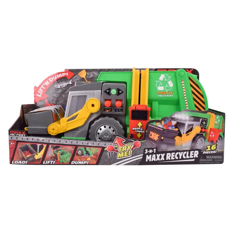 Tomy Maxx Action Garbage Truck Playset