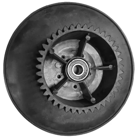 TOS38 Commercial 38″ Push Sweeper Wheel Chassis Assembly