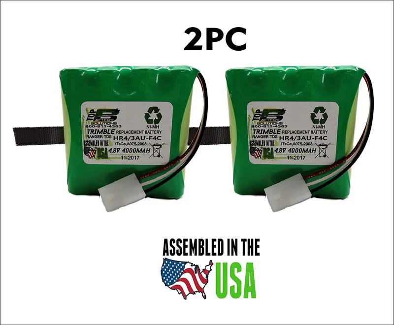 Trimble HR4/3AU-F4C TSCe Ranger Data Collector Battery – 2-Pack New