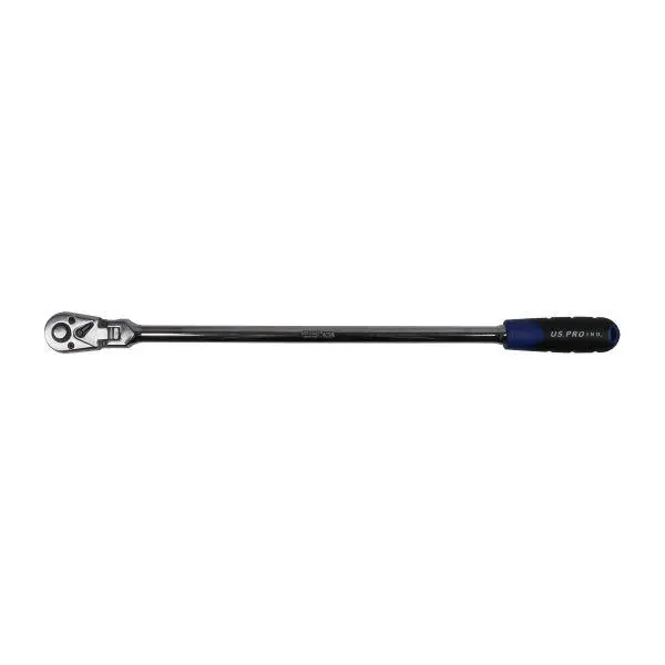 US PRO Industrial 3/8″ Drive 72T Giraffe Ratchet – 457mm Flexi Swivel Head 4214