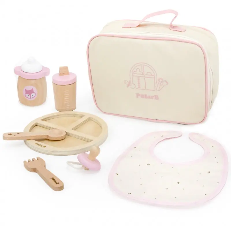 VIGA Doll Feeding Set – Realistic Role-Play Accessories