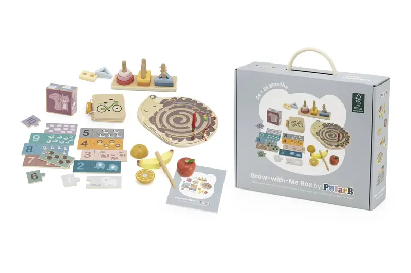 VIGA Grow-With-Me Learning Box: Little Thinkers Edition