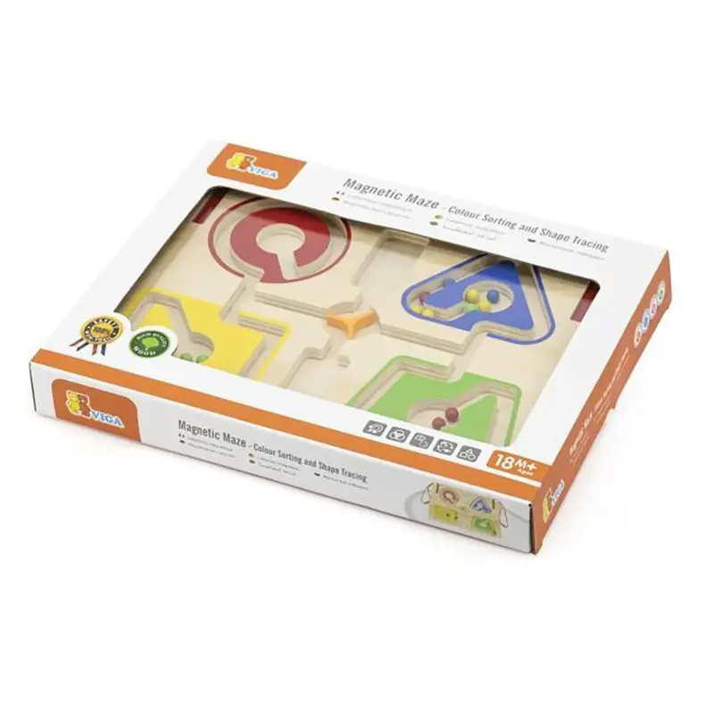 VIGA Magnetic Maze Learning Board for Fine Motor Skills