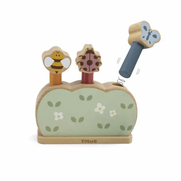 VIGA Pop-Up Garden Play Set – Interactive Wooden Toy