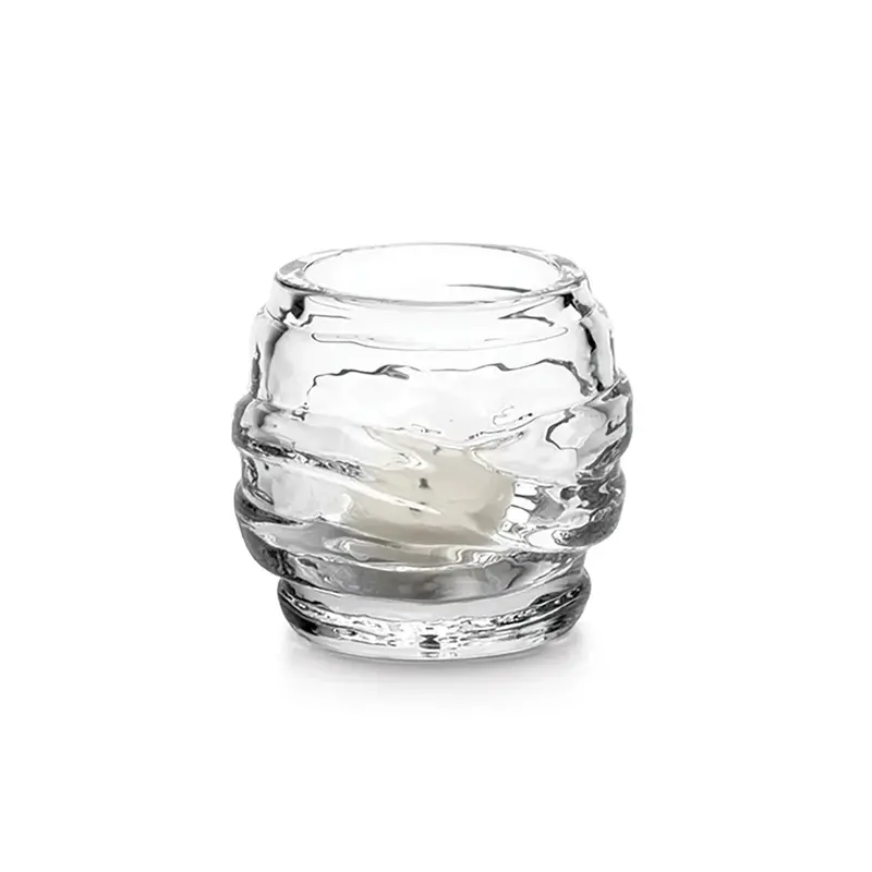 Waterbury Tealight Holder – Compact Glass Candle Vessel