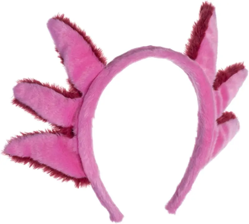 Wild Republic Axolotl Headband with Plush Accent