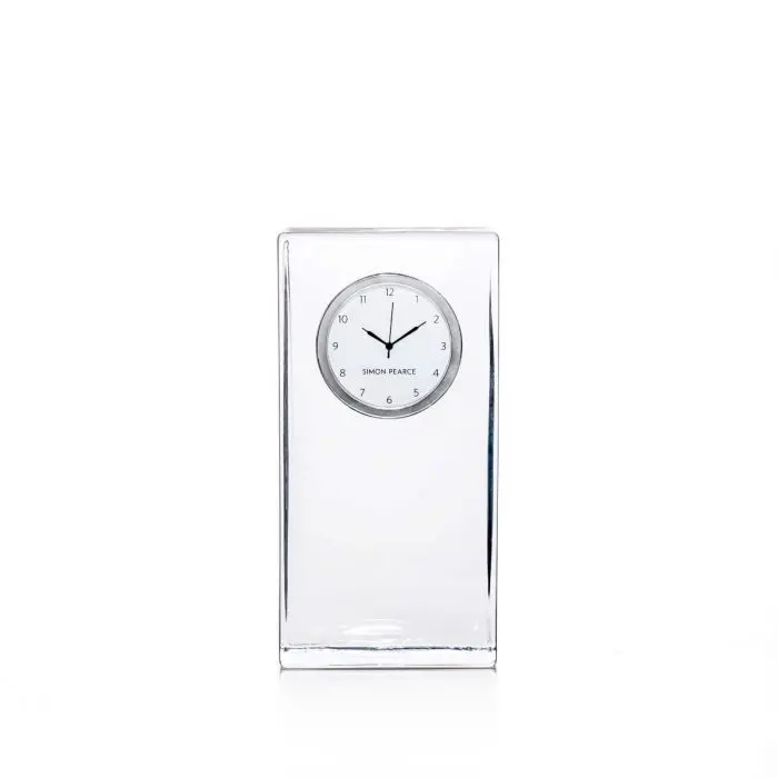 Woodbury Tall Wall or Mantel Clock – Minimalist Design
