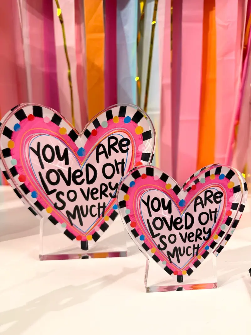You Are Loved Acrylic Desk Display