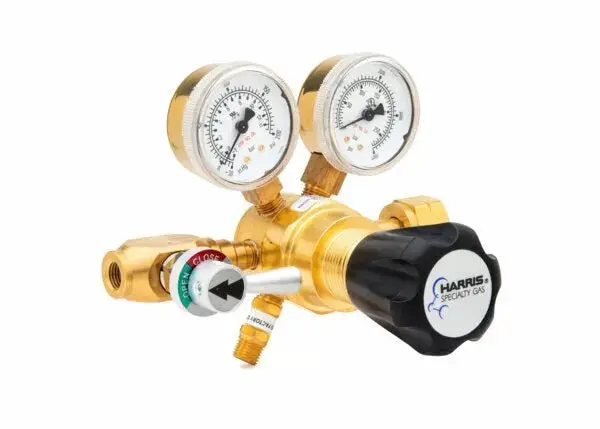 Harris Two-Stage Uhp Brass Barstock Regulator – 721-250-326-C Configuration 1